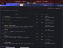 Tablet Screenshot of forums.drowtales.com